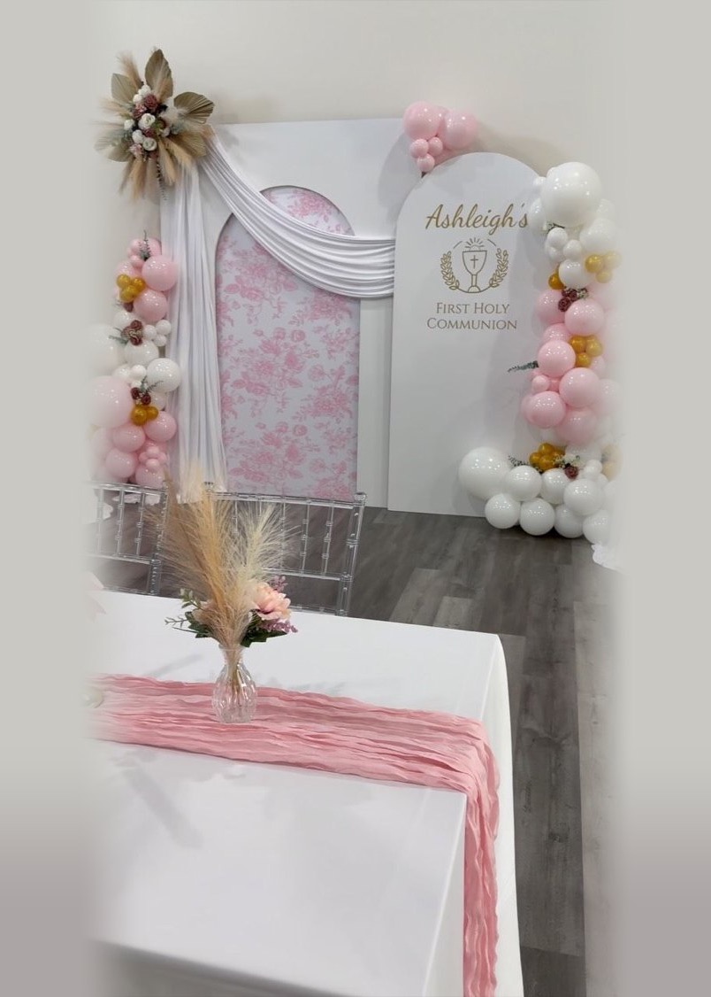 First Holy Communion setup